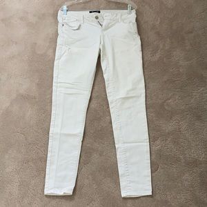 Forever 21 white skinny jeans